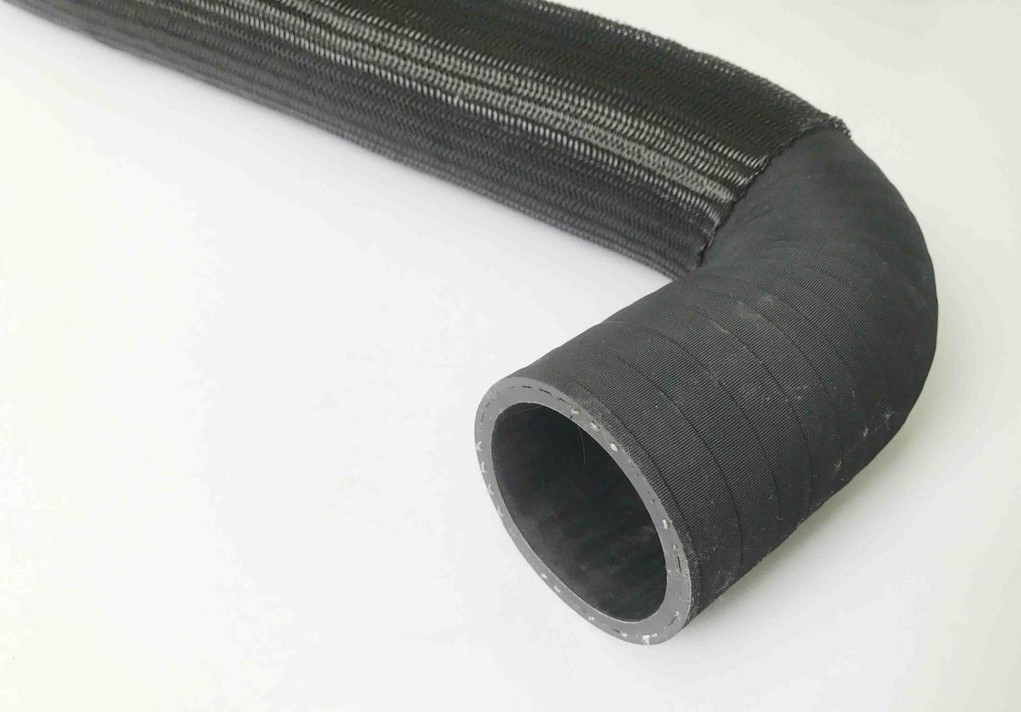 Selang Air Karet EPDM Melengkung Musim Semi Insert Tekanan Negatif Tahan Ukuran Khusus